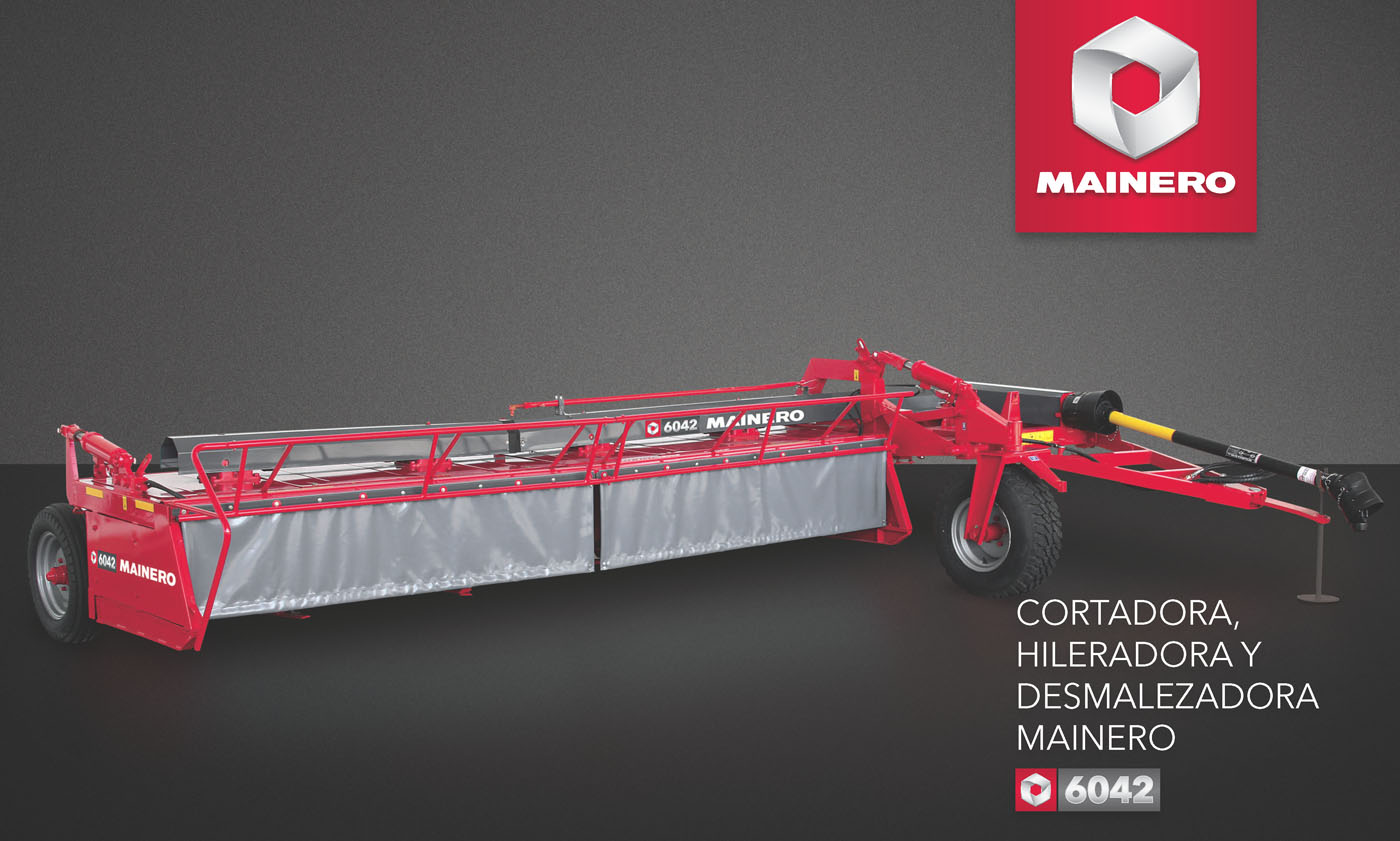 CORTADORA, HILERADORA Y DESMALEZADORA MAINERO 6042