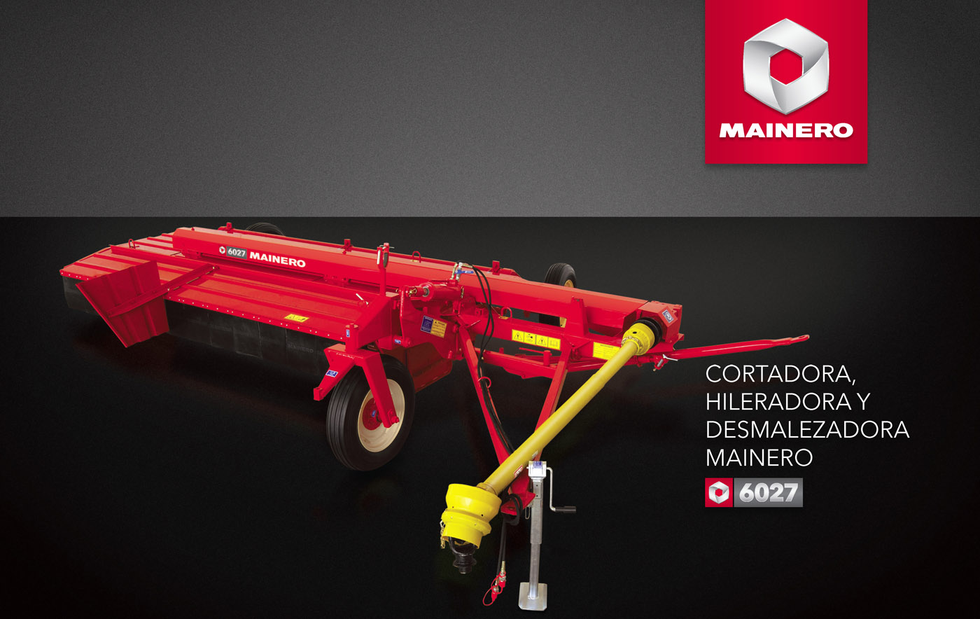 CORTADORA, HILERADORA Y DESMALEZADORA MAINERO 6027